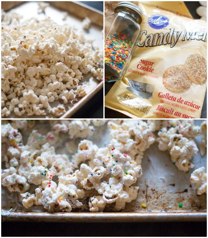 A Music Room for Kiddo and Sugar Cookie Popcorn for You! Bake at 350°